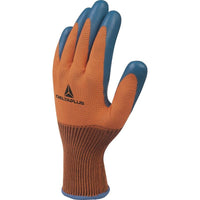 DELTAPLUS Polyester Knitted Glove, Latex coated palm
