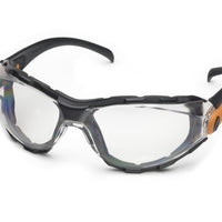 GO-SPECS foam lined safety glasses