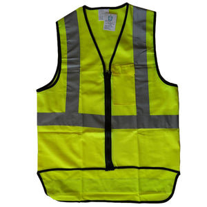 Childrens Hi-Viz Vest Yellow Day/Night