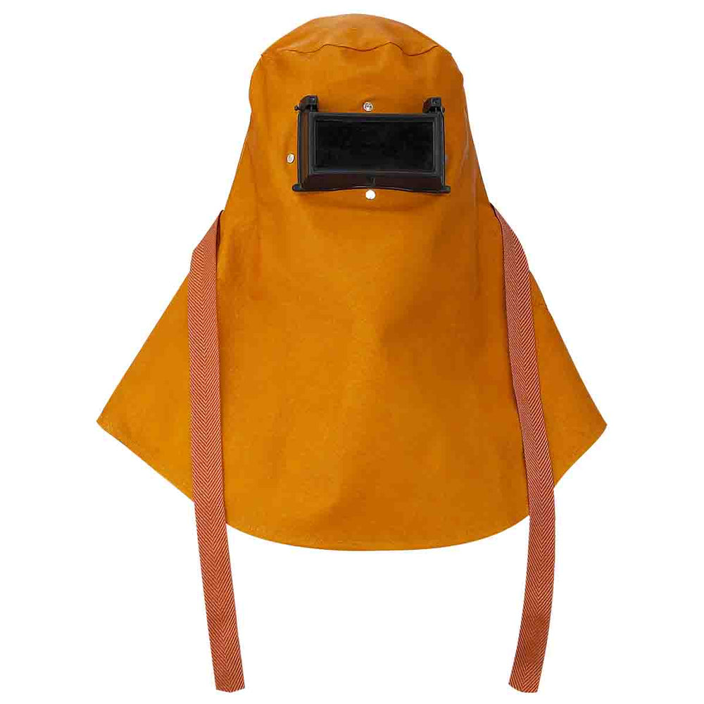 WELDING Hood, leather with lift up lens